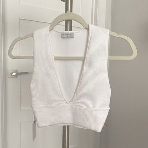 ARITZIA CARLOTTA WHITE TOP